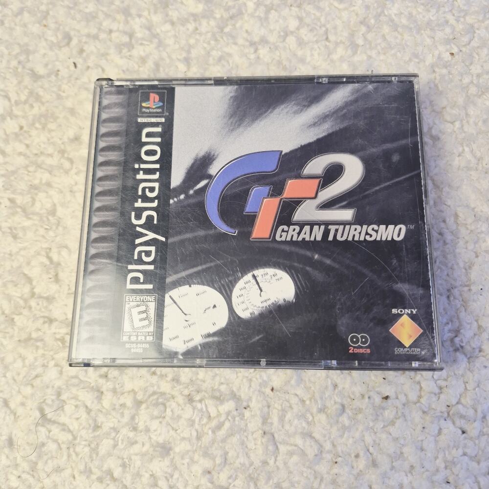 Gran Turismo 2 (Sony Playstation, PS1) Complete w/Man Tested